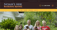 Desktop Screenshot of noahsarkboarding.com