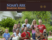 Tablet Screenshot of noahsarkboarding.com
